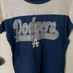 Dodgers Kids Shirt - Blue and White